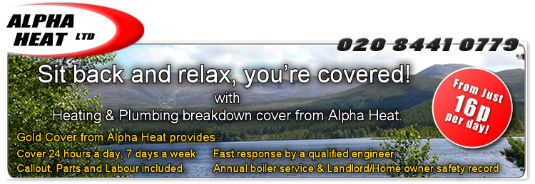 Alpha Heat Bolier and Central Heating Cover